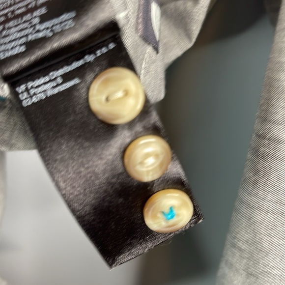 THE NORTH FACE Men’s Montgomery Long Sleeve Shirt High Rise Grey Button Up XL - Picture 14 of 16